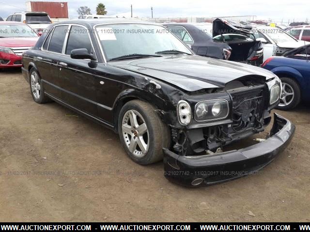 Damaged Salvaged Accidental Bentley Arnage Car For Sale
