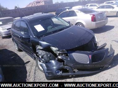 Damaged Salvage Accidental Pontiac Vibe Car For Sale
